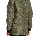 Madden Girl Straight Bottom Bomber Jacket Large Photo 3