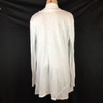 Michael Stars  White Open Front Long Light Weight Cardigan Sweater Photo 3