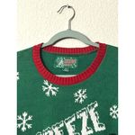 Ugly Christmas Sweater  Womens L Snowman Freeze Red Green Long Sleeve Funny Photo 11