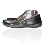 Vionic Goleta Orthaheel 9.5 Black Studded Leather Slip-On Casual Shoes Mary Jane Photo 6