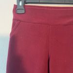 Shosho Burgundy Leggings High Waisted Compression Yoga Tights SZ S Butt Lift Red Photo 5