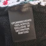 United States Sweaters Crewneck Holiday Sweater in Black/Red, Size L EXCELLENT Photo 7