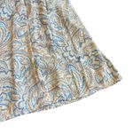 Lucky Brand Belted Dress Short Sleeve Pockets Boho Paisley Print Size XL Women's Photo 3