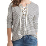 Vineyard Vines  Nautical with Tie - Small Bateau Lace Up Pullover Photo 0