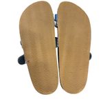 Joan Boyce Glitter Sandals Toe Loop Thong Slides Sparkle Blue 9.5M Size 9.5 Photo 10