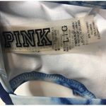Victoria's Secret PINK Tie Dye Padded Bikini Bra Blue Size L Photo 2