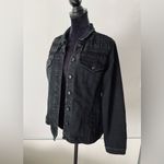 Diane Gilman Black Denim stylish Jacket🌹 Photo 2