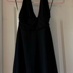 ZARA Black Halter Mini Dress Photo 1