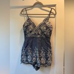 L'ATISTE  Charcoal Dress with Pink Accents Photo 2