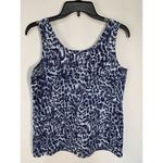 Chico's  Navy Leopard Tank Top Photo 5