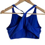 Athleta Blue Racerback Swim Sports Bra Size Small Photo 2