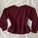 Lush Clothing Lush Maroon Sweater Photo 0