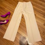 Anne Klein NWOT NY Virgin Wool Neutral cream winter warm Trousers Casual Dress Photo 6