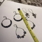 Lot Of 3 Costume Earrings Pierced Dangle Mix Photo 3