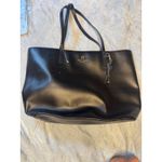 Kate Spade  New‎ York Black Leather Tote Bag Handbag Purse Womens Photo 2