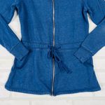 Aerie  Blue Full Zip Funnel Neck Tunic Sweatshirt‎ Jacket Womens XS/TP Photo 1