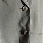 Madewell Black Oversized Relaxed Softdrape Blazer Jacket Size Small Photo 11