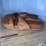 Alda Tan twisted strap sandals Brown Size 6 Photo 3