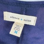 Silence + Noise  Tie Dye Split Back Tunic Tee Shirt Blue Purple Medium Photo 8