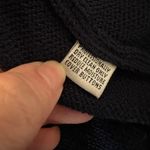 St. John | Santana Knit Navy Blue Long Cardigan with Gold & Enamel Buttons Sz M Photo 4