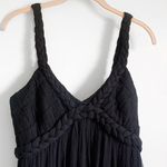 MNG Suit Braided Grecian Maxi Dress Gown Black Size 8 Photo 12