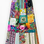 Handmade Womens VTG Vintage Artsy Boho Hippie Patchwork Floral Maxi Skirt Photo 0