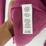 Athleta Vintage  Bamboo Cashmere‎ Blend Knit Drawstring Waist Hooded Tunic Y2K Photo 6