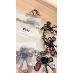 J Crew Statement Necklace With Multicolor Gemstones & Gold Photo 4