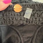 Free People  Adella Corset Black Strapless Maxi Dress Boho Ruffle Size XS NWT Photo 3