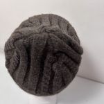 Bula Polartec Fleece Lined Wool Blend Cable Knit Winter Ski Beanie Brown Womens Photo 3