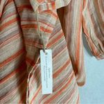 Christy Dawn  The Riley Dress Size Small Salmon Stripe Photo 10