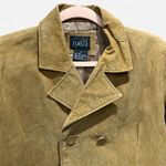 Y2K Genuine Suede Double Breasted Rue21 Jacket Tan M Boho Chic French Girl Brown Size M Photo 3