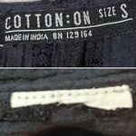 Cotton On  Navy Blue Eyelet Tie Front Romper Crochet Lace Trim S Photo 7