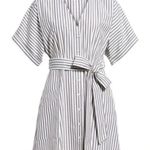BP . Striped Aline mini dress. Photo 0