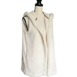 UGG KOOLABURRA by  so very soft fluffy hooded vest. Size S Photo 1