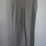 Counterparts Banded Black & White Mid Waist Slim Multi Print Millenium Pant M Photo 1