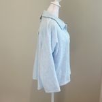 Tuckernuck  Pomander Place Terry Cotton Collared Light Blue Pullover NWT Size XS Photo 7