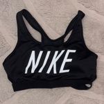 Nike Black and White Sports Bra Photo 0