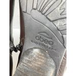 Abeo Biosystem Nancy Ankle Booties Womens Size 8.5 Brown Leather Comfort Nuetral Photo 15