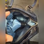 Coach  great condition navy blue small handbag Photo 4