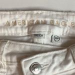 American Eagle  Outfitters Size 6 Women's White Jean Shorts, Preloved Photo 6