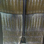 AMANDA WAKELEY Midnight/Multi Tapis Short Jacquard Dress size 6 Black Photo 4