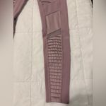 Alo Yoga High-Waist Moto Leggings Smoky Quartz Mesh Cut-Outs Hi-Rise Edgy Tights Photo 3