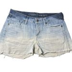 Citizens of Humanity Size 26 Denim Ombré Jean Shorts Cut Offs Frayed Hem #I3-5 Photo 0