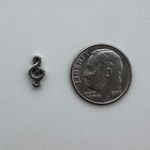 Origami Owl  Treble Clef Necklace Floating Charm Photo 1