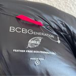 BCBGeneration BCBG Women’s Hot Pink Black Puffer Hooded Jacket Plus Size 2X Photo 2