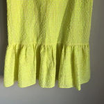 Anthropologie  Corey Lynn Calter Yellow  Mariah Textured Mini Dress Size Medium Photo 10