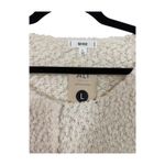 Women's Top Sweater Large Cream White NWT Mine Soft & Cozy Knit Textured Loose Photo 3