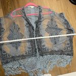 Hem & Thread Sheer kimono cardigan duster jacket Photo 10