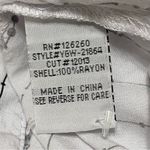 Velvet Heart  White Black Striped Dots Button Down Shirt Size Medium Photo 4